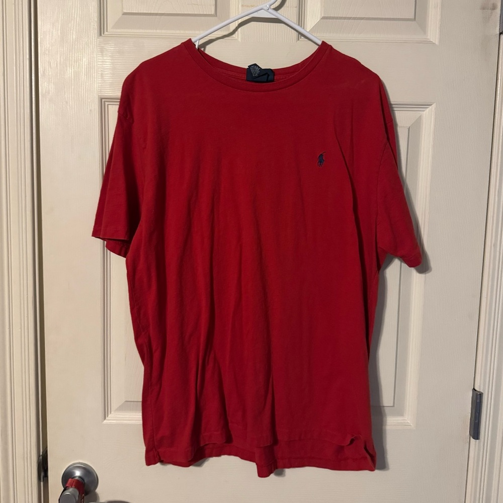 Ralph Lauren Red Short Sleeve Tee